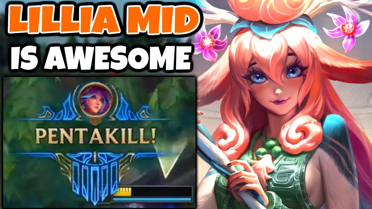 I got a Pentakill on Lillia Mid. | Pekin Woof