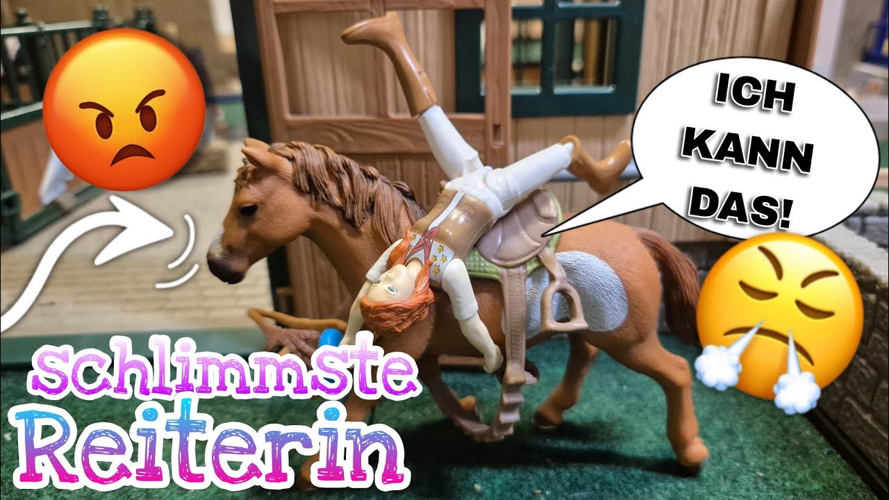 Die SCHLIMMSTE und FRECHESTE Reiterin kommt auf unseren Hof!😤😡+ Diy zum selber basteln ✂️📝