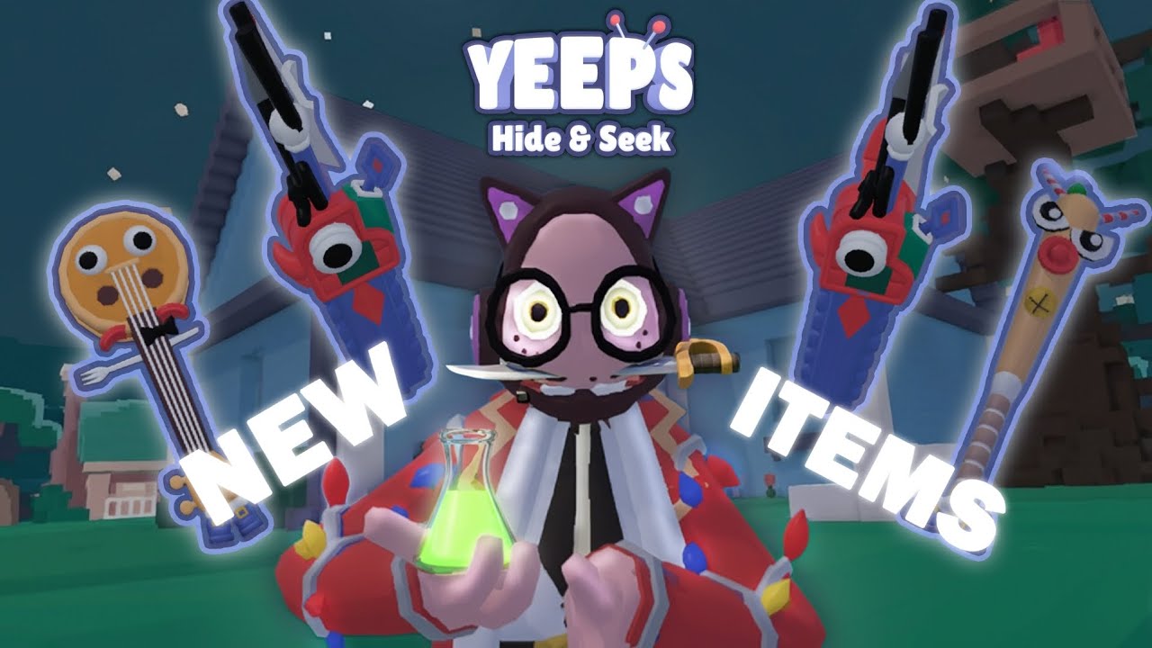 You can make new items in Yeeps|Yeeps Christmas Lab