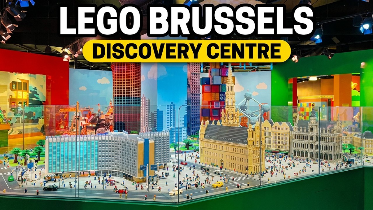Lego Discovery Centre | Brussels, Belgium 🇧🇪