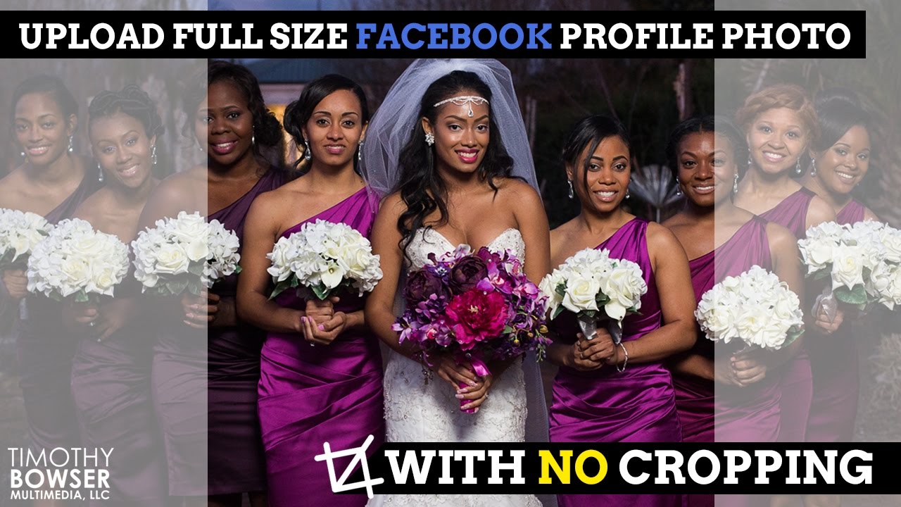 Upload Full Size Facebook Profile Photo with No Cropping... Friends Don't Let Friends Square Crop
