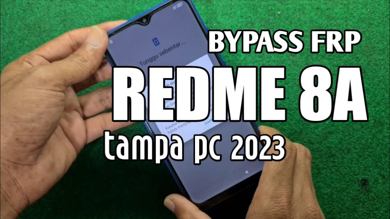 tampa pc 2023..! cara bypass frp xiaomi redmi 8a 