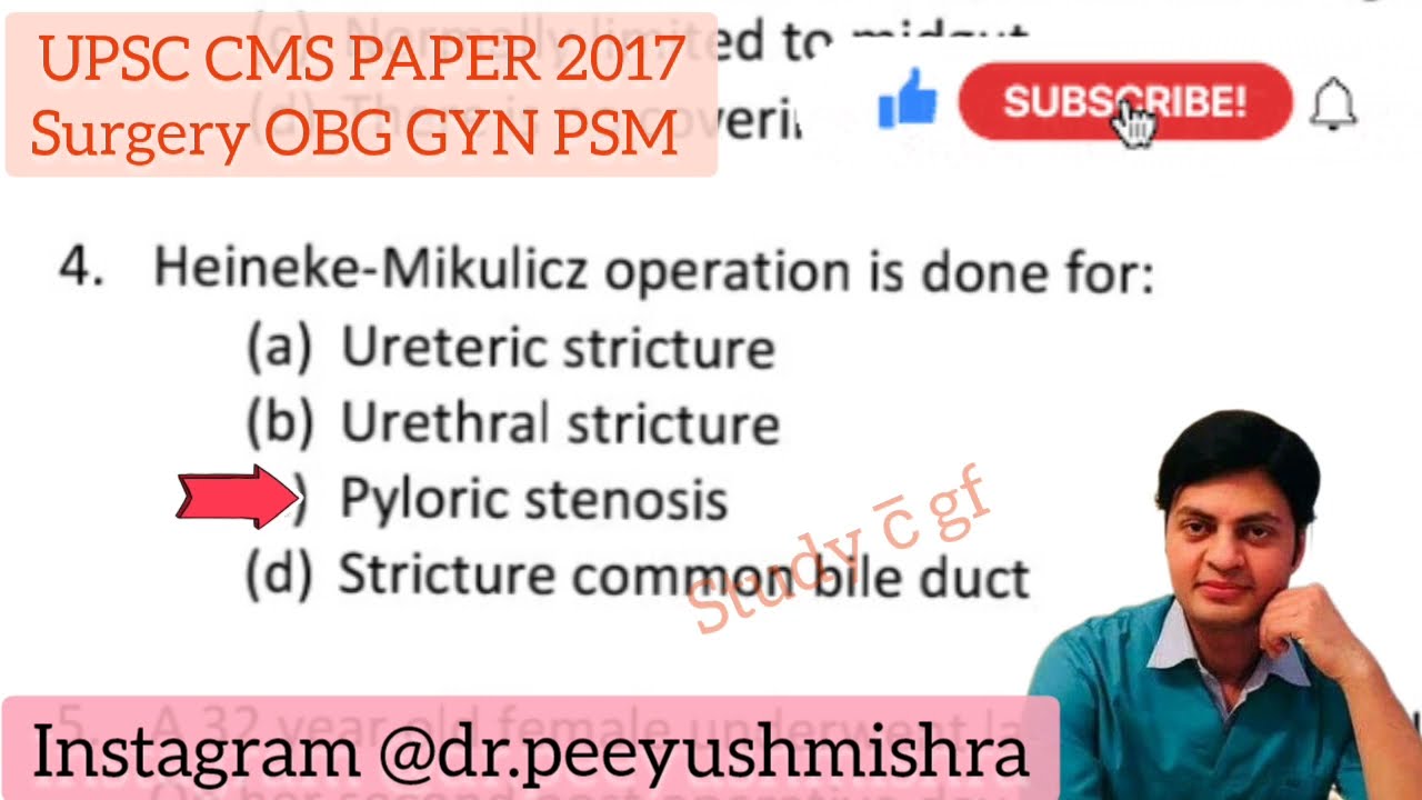 SURGERY+OBS GYN+PSM superfast⏩in 5 min UPSC CMS PAPER 2 2017(part 1) #upsccms #fmge#neetpg#aiimspg