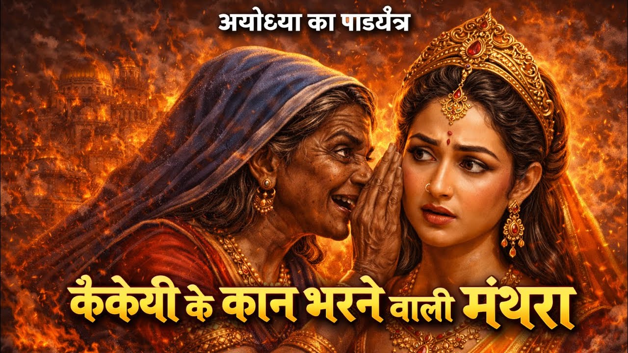 🔥 जब मंथरा ने बदला कैकेयी का मन | राम वनवास की कहानी