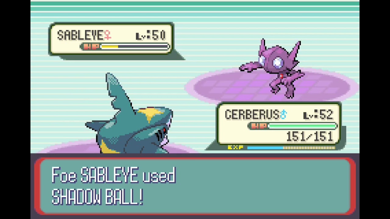 Pokemon Ruby Elite Four Phoebe Battle