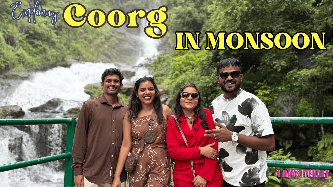Exploring Coorg &ndash; The Scotland of India | coorg tourist places 🌿🐘 #coorg #monsoontrip #travel 