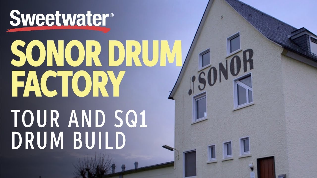Sonor Drum Factory Tour and SQ1 Drum Build