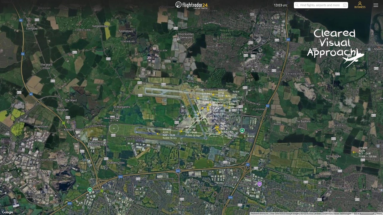 Dublin EIDW Flightradar24 Livestream with Tower Live Air Traffic Control 10/10/2025