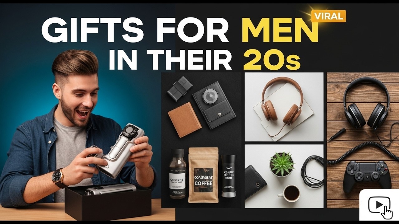24 Best Gifts for Men in Their 20s (2026) | Cool, Useful & Unique Gift Ideas for Guys