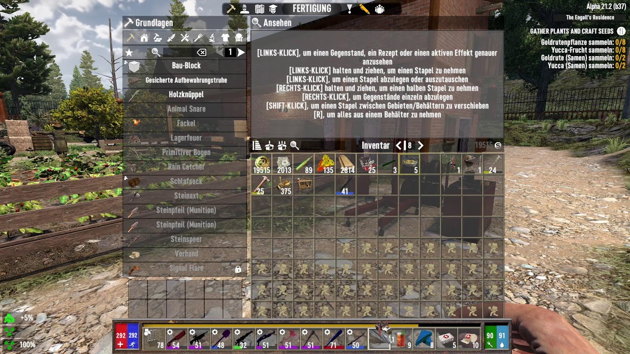 ⬛🟥🟨 7 Days to Die (A21) - Darkness Falls im Cozy Modus
