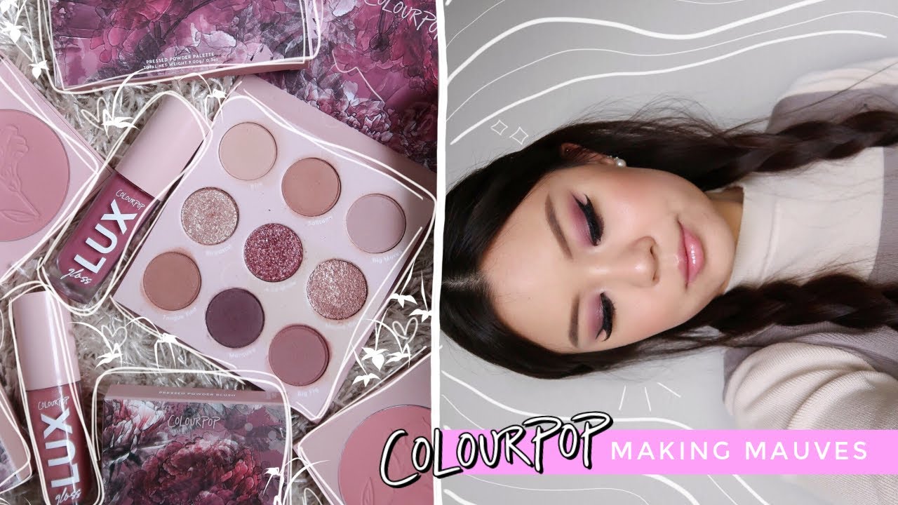 COLOURPOP СОЗДАЕМ ЛИЛОВЫЕ ОТТЕНКИ 💜 3 ОБРАЗА, ОБЗОР + СРАВНЕНИЕ!