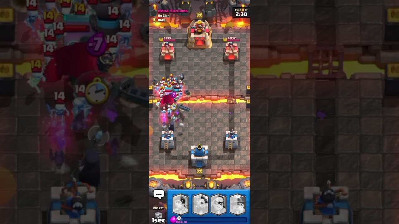 ALL LEGENDARY DECK ....#clashroyale #shorts #supercell #viral #clashofclans