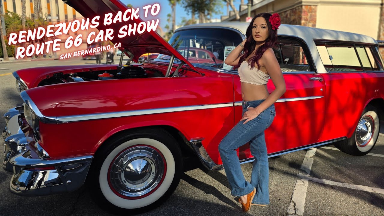 Rendezvous Back to Route 66 San Bernardino 2025 | Epic Classic Cars on Route 66