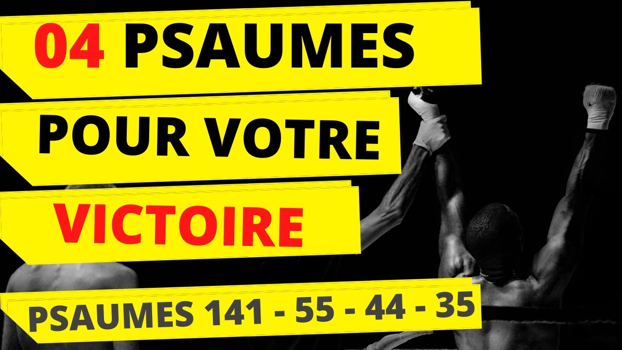 Psaume 141,psaume 55,psaume 44,psaume 35(psaumes pour votre victoire )(Verset biblique pour dormir)
