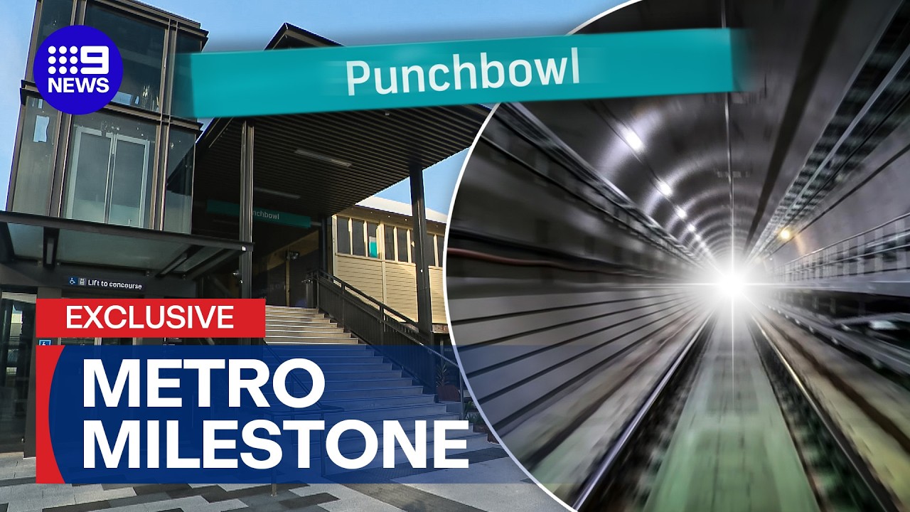 Positive progress for South-west Sydney's long-suffering rail passengers | 9 News Australia
