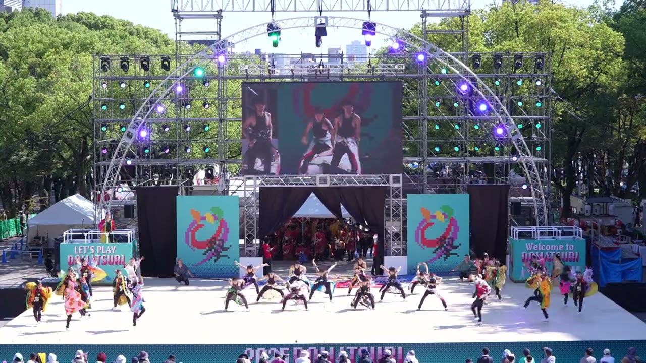 [4K] 平岸天神（第27回 にっぽんど真ん中祭り day2 2025 /久屋大通公園会場 メインステージ)