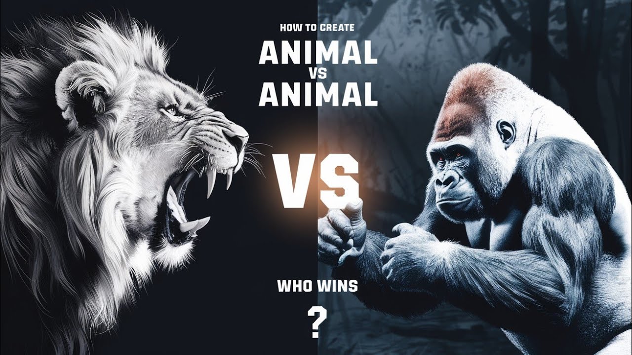 How To Create Animal vs Animal: Who Wins? | Viral AI Reels Editing Tutorial for Instagram & youtube.