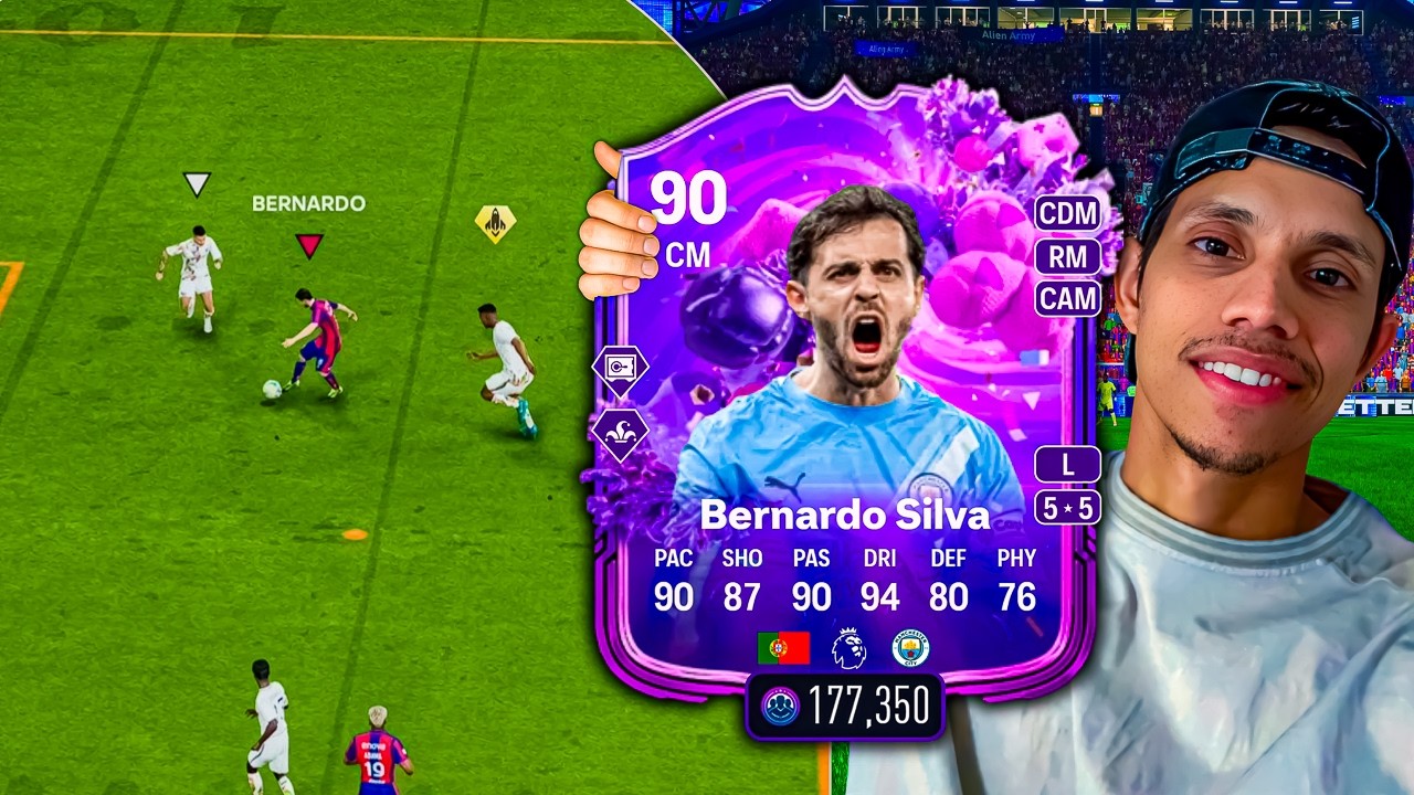 Тест на дриблинг Бернардо Силвы в рамках SBC… Он сломался? 👀
