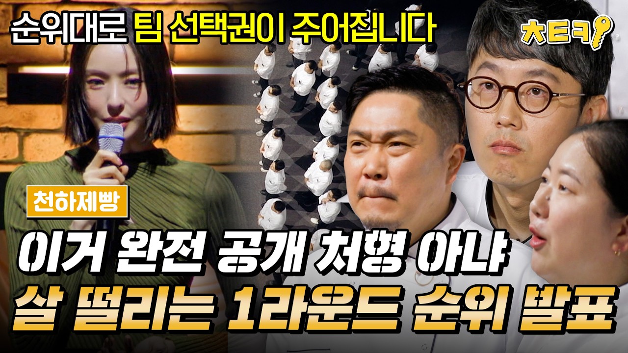 [#천하제빵] 진짜 잔인하다.. 전혀 예상치 못한 순위 발표부터 추가 합격자까지ㄷㄷ 아수라장이 된 시험장 #치트키