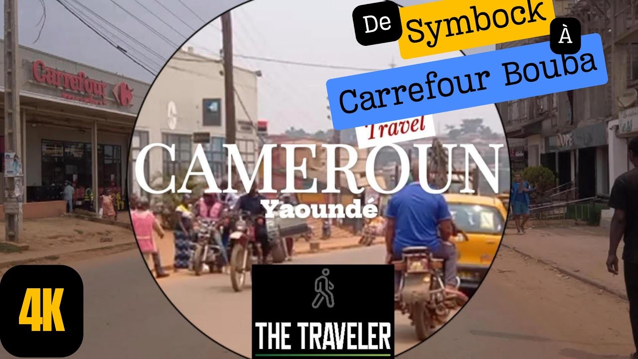 Immersion à Yaoundé 🇨🇲 | D’Entrée Simbock à Carrefour Bouba (#Yaoundé 4K) #Cameroun #TheTraveler