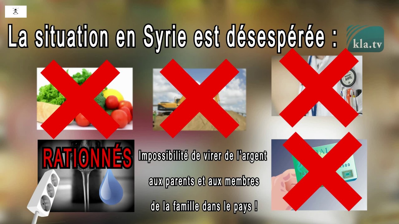 info / Syrie Qui au juste utilise la privation de nourriture comme arme militaire