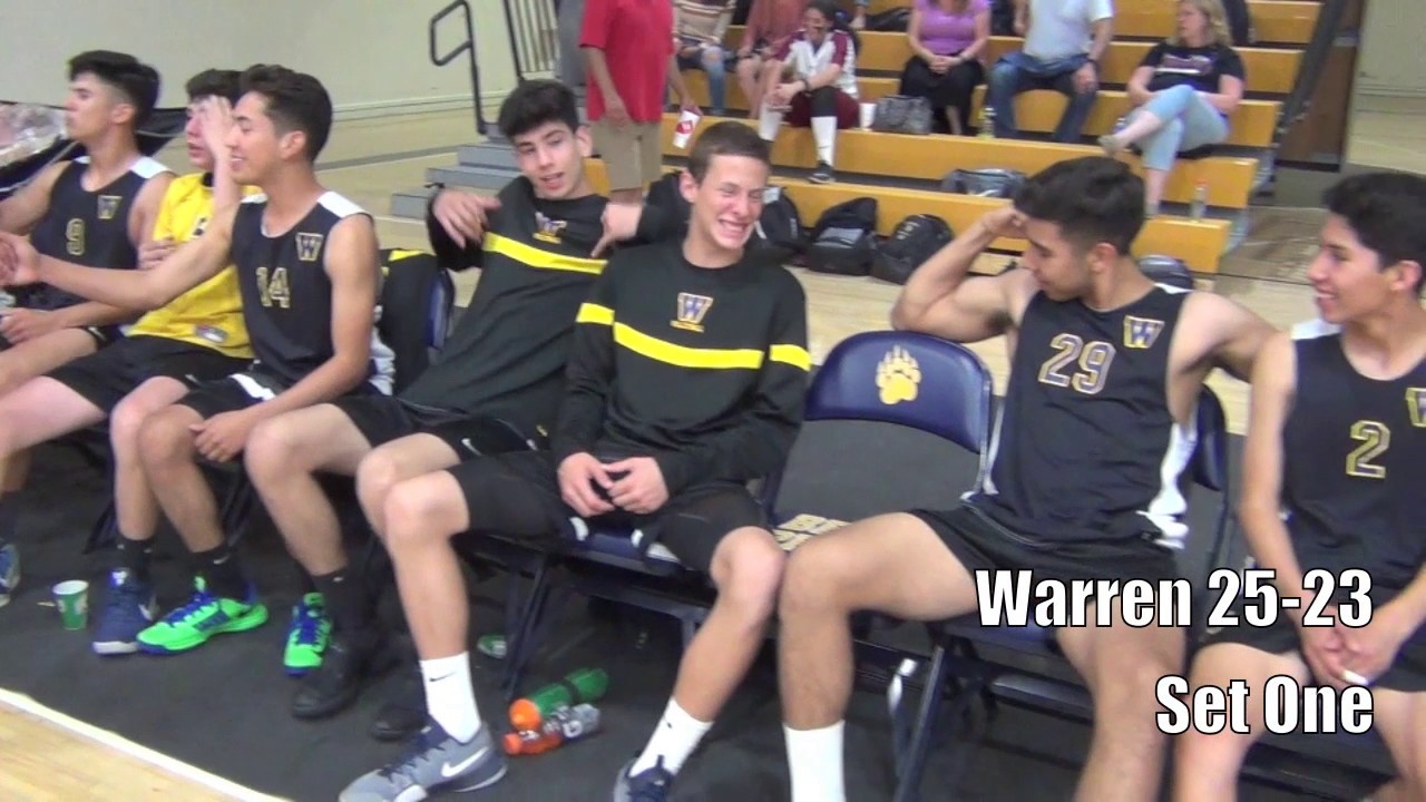 High School Boys' Volleyball: Warren vs. Downey