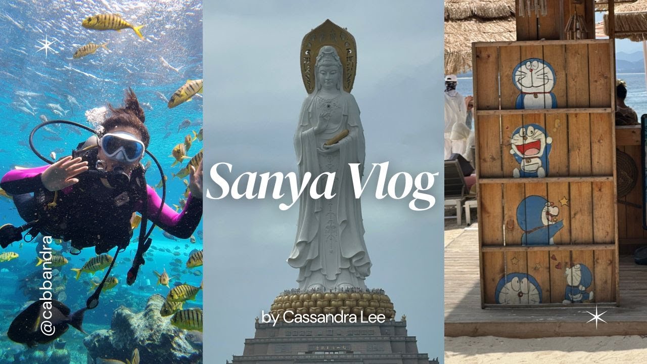 SANYA VLOG | exploring islands, scuba diving, helicopter ride, and more!