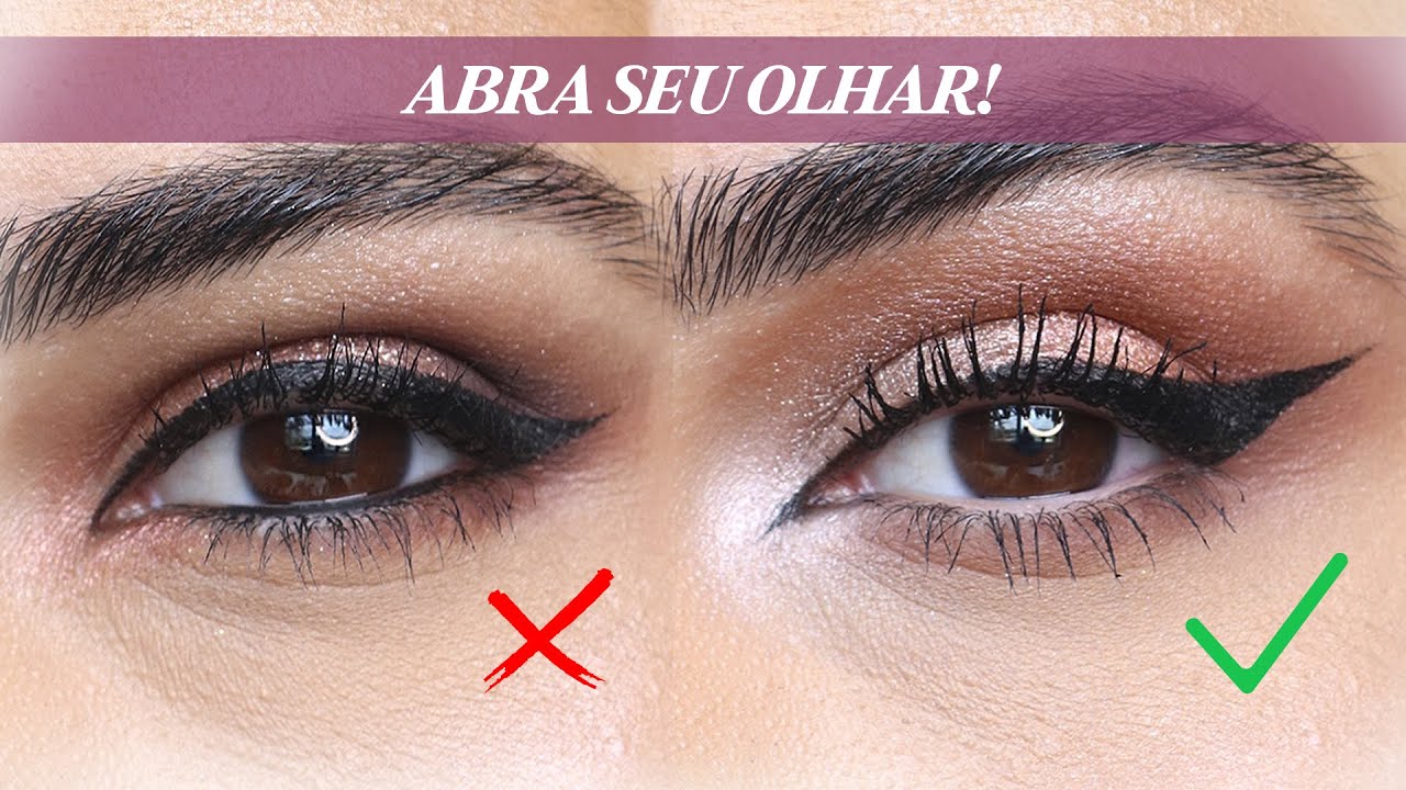 Maquiagem para OLHOS PEQUENOS: como VALORIZAR seu olhar! 👁️