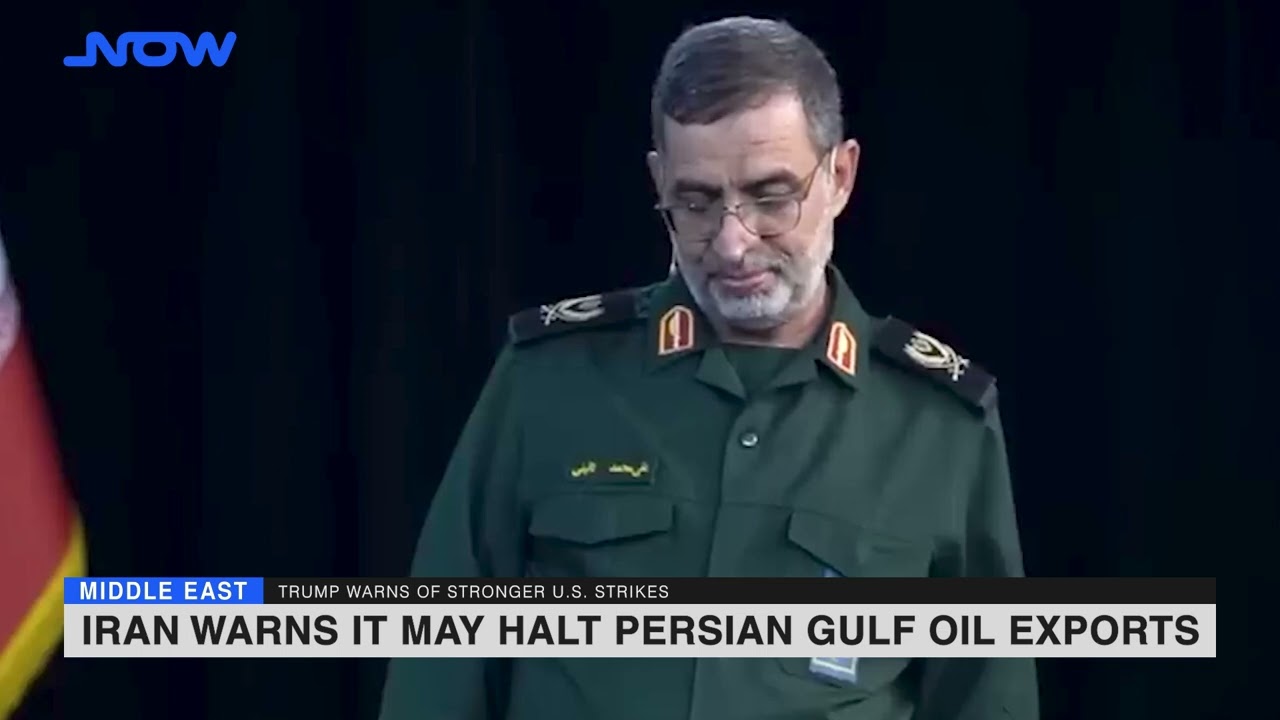 Iran warns it may halt Persian Gulf oil exports