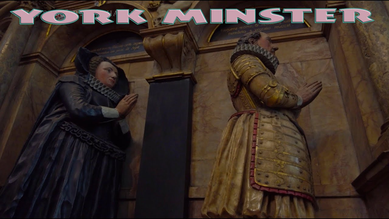 York's York Minster Gothic Splendour has it's Ghosts & More! (4K)