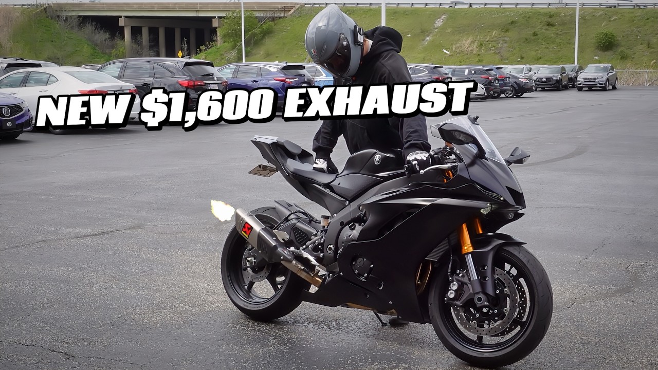 $1,600 Exhaust for my Yamaha R6 Race