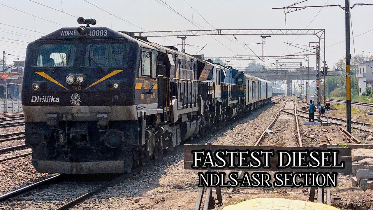 HIGH SPEED DIESEL ACTION🔥 || SHAN E PANJAB & SHATABDI   