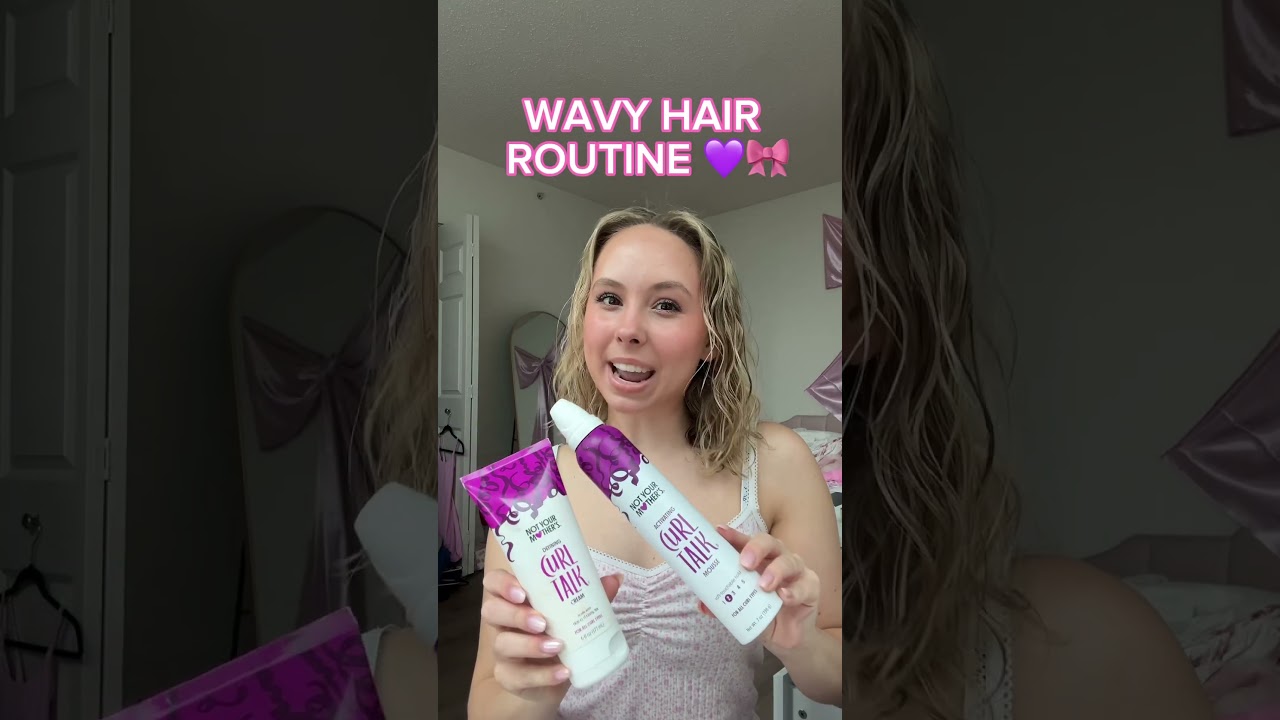 WAVY HAIR ROUTINE 