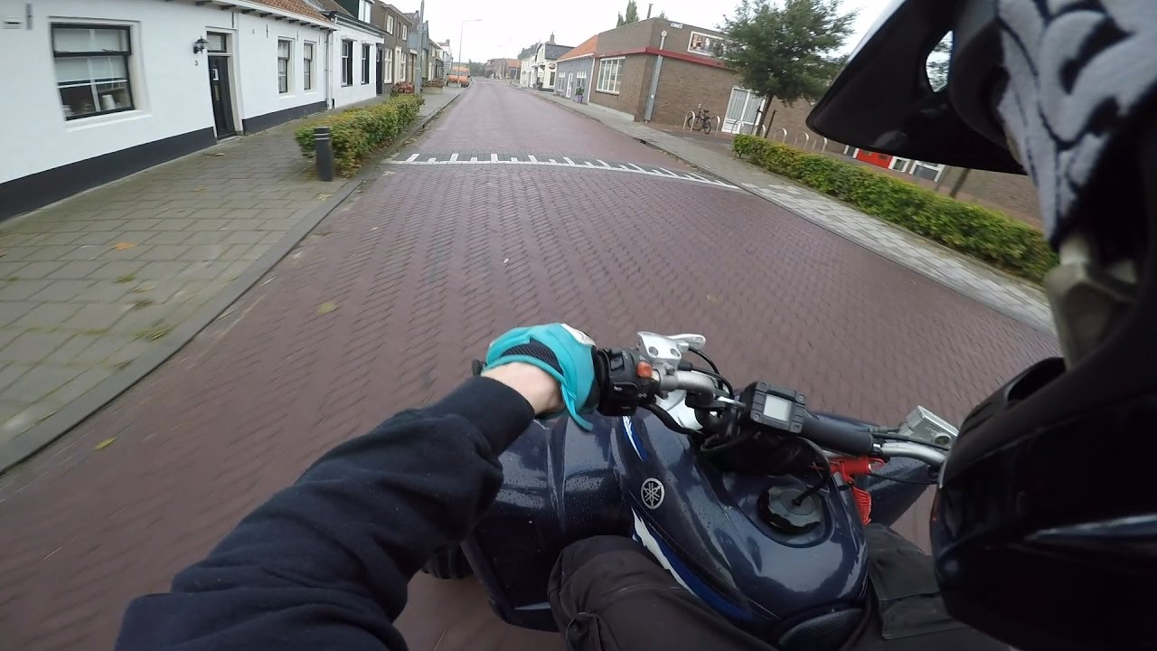 Yamaha Raptor 350 post delivery...drift, angry people, Gopro hero4