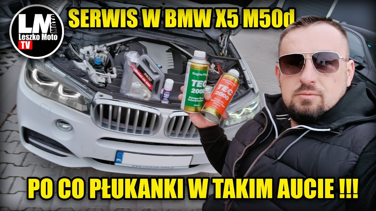 TEC 2000 W BMW X5 M50d 381KM | PŁUKANKA SILNIKA I PŁUKANKA WTRYSKÓW