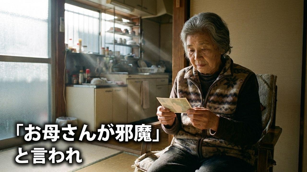 「お母さんがいると落ち着かない」娘夫婦に追い出された75歳。月7万円の年金生活で見えた衝撃の結末。