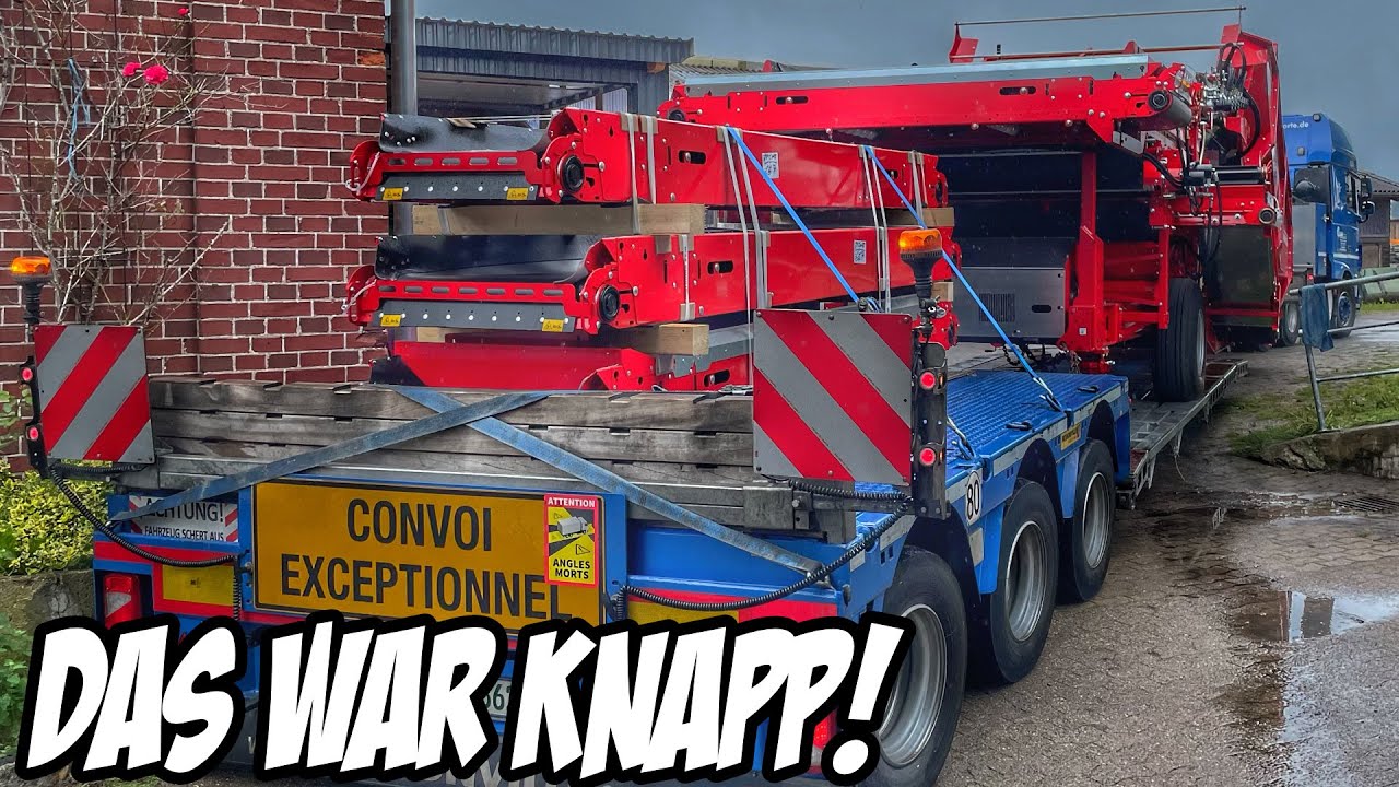 398: Das war EXTREM knapp 😱 | GRIMME RH 24-60 Combi wird geliefert! 💪🤩