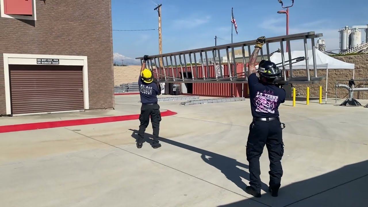 2 Person High Shoulder Carry to a Beam Raise (28ft)