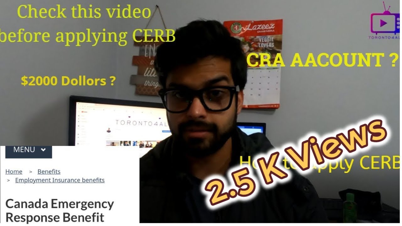 CERB | $2000 | Watch before Applying |Canada Emergency Response Benefit| Eligibility & Criteria| CRA