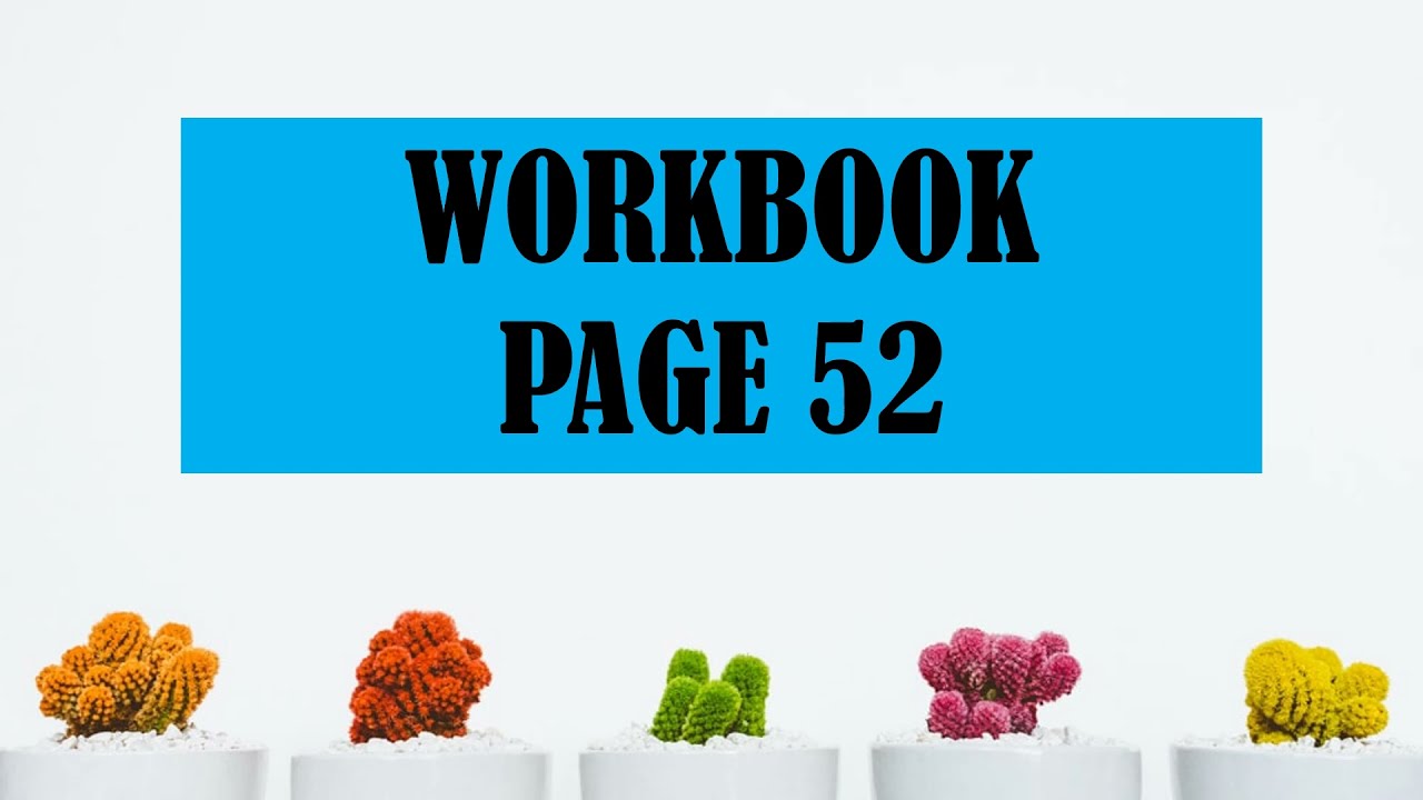 Superminds workbook page 52