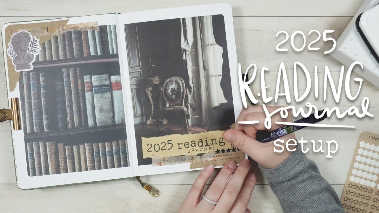 2025 Reading Journal Setup | Music Only 🎶