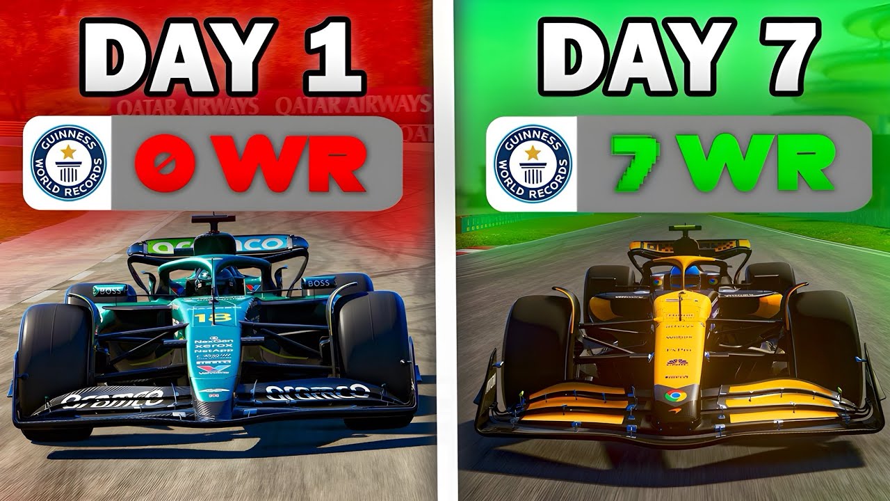 I Broke A World Record EVERY DAY For A WEEK On F1 25