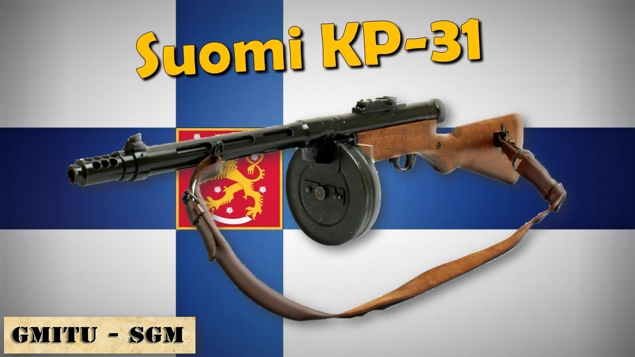 Subfusil Suomi KP-31 - Segunda Guerra Mundial