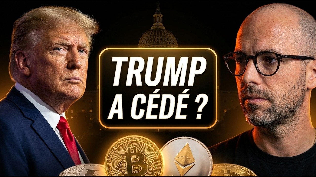 Bitcoin : Trump vient de c&eacute;der, la grande loi crypto arrive