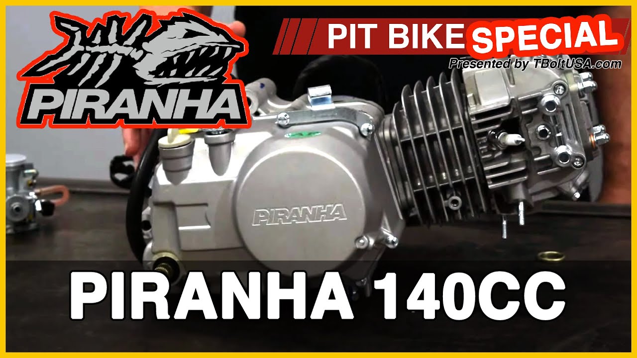 Piranha 140cc Pit Bike Engine - WHS-1143 - Pit Bike Update SPECIAL!