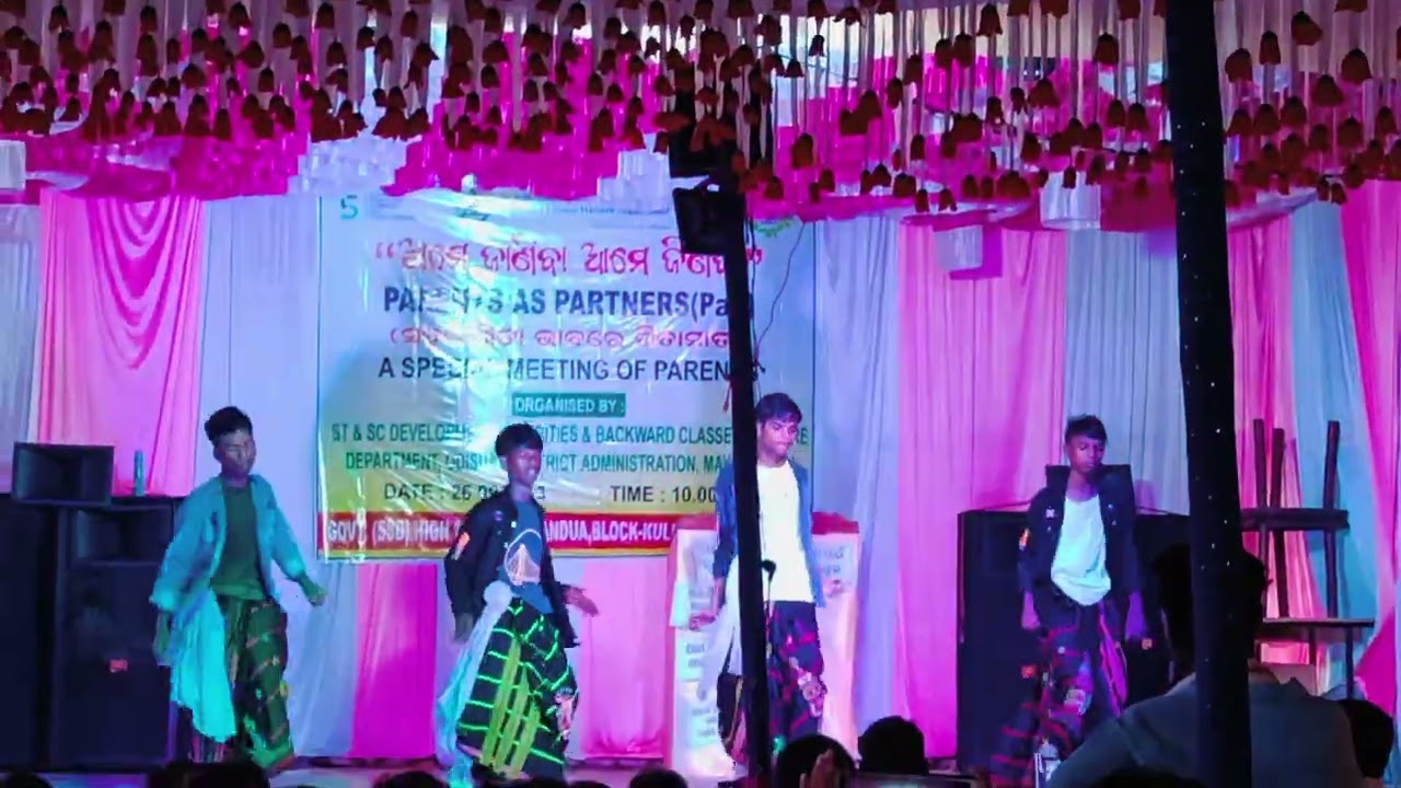chandua govt High school Dance video 2023 // New santali video