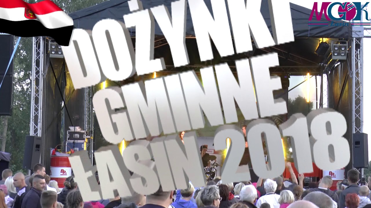 DOŻYNKI GMINNE ŁASIN 2018 - Koncert zespołu  EnJOY