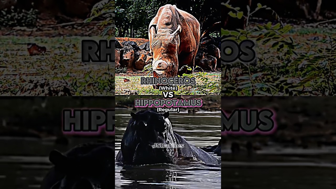 Rhino vs Hippo