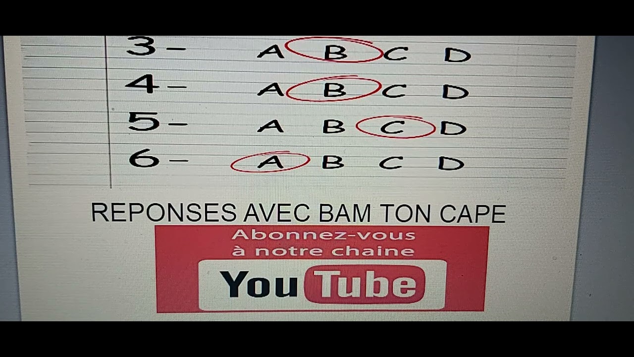 Cap AEPE : Ep3   questions réponses  on révise.