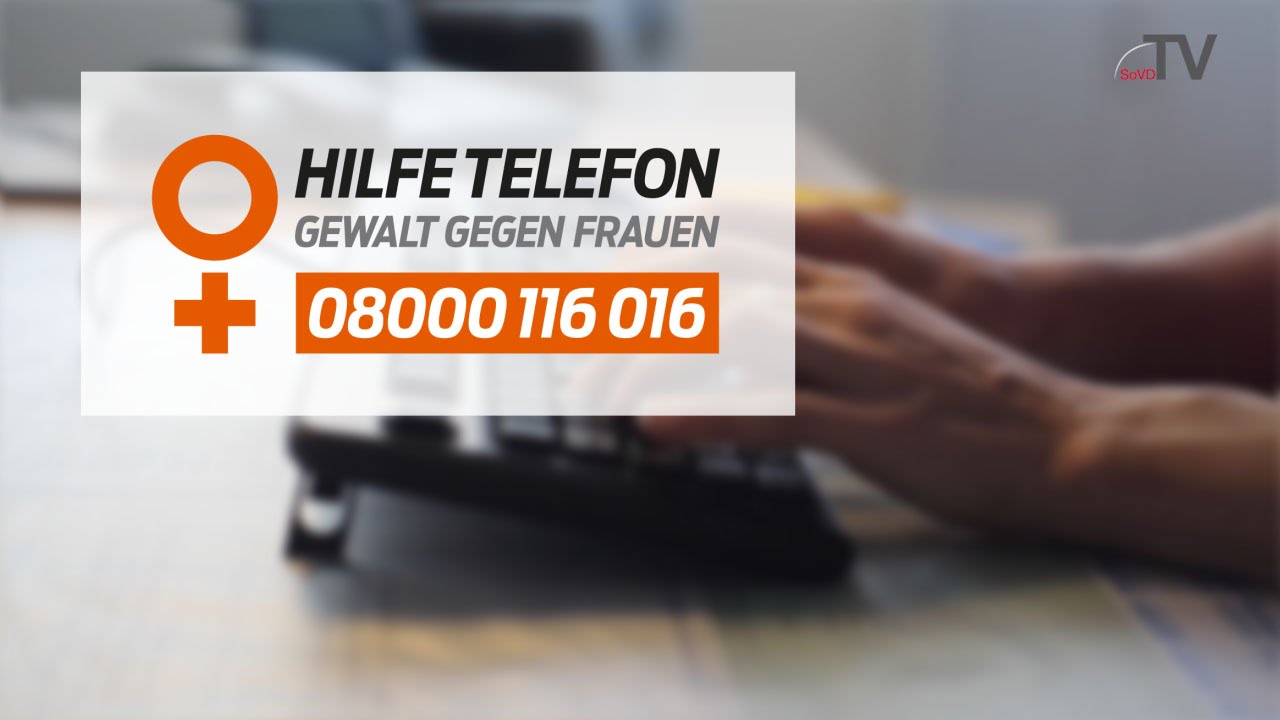 Wege aus der Gewalt - Hilfetelefon - SoVD TV
